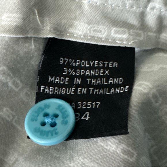 Sligo Men's Light Blue Golf Shorts Size 34 Excellent Preowned Condition - Picture 5 of 7